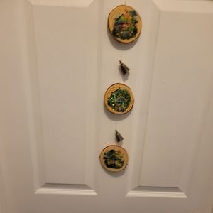 Door decoration with bells